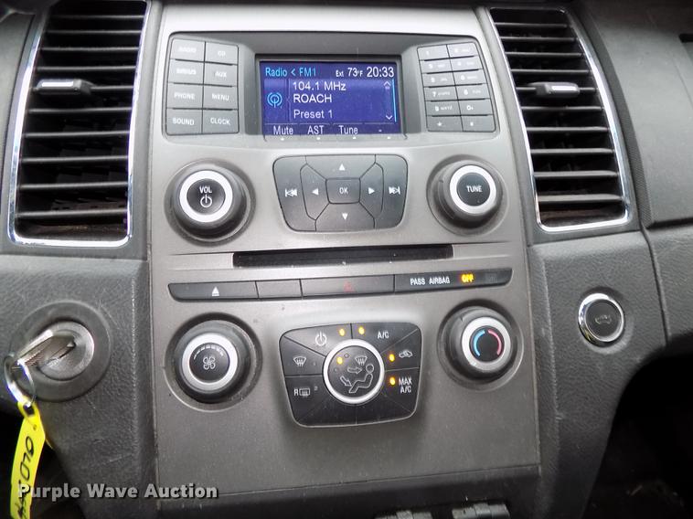 image for item DE7703 2013 Ford Taurus Police Interceptor