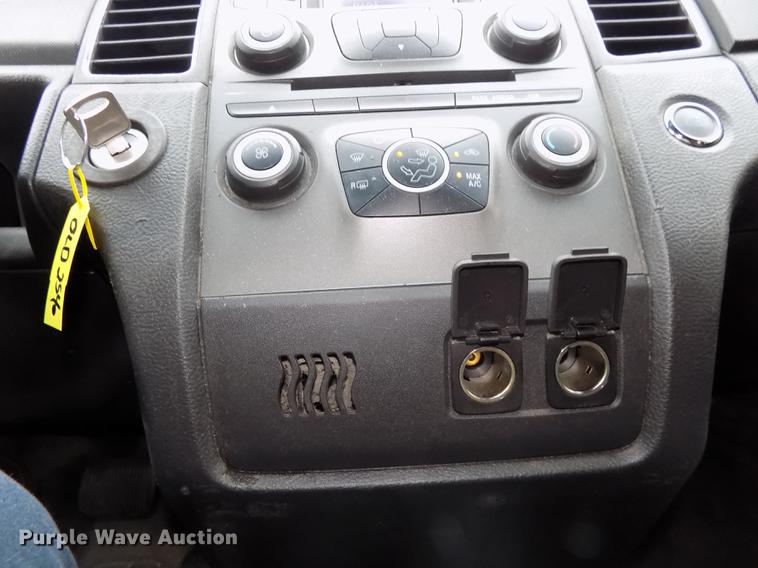 image for item DE7703 2013 Ford Taurus Police Interceptor