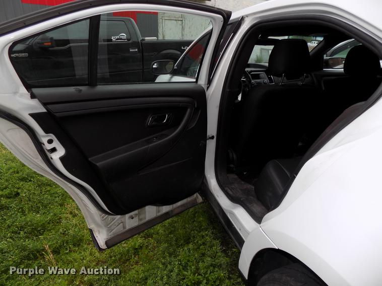 image for item DE7703 2013 Ford Taurus Police Interceptor