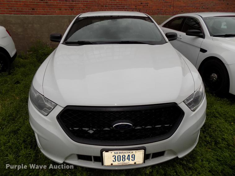 image for item DE7704 2013 Ford Taurus Police Interceptor