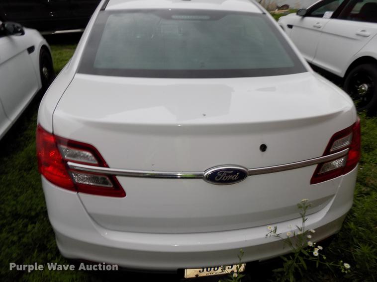 image for item DE7704 2013 Ford Taurus Police Interceptor