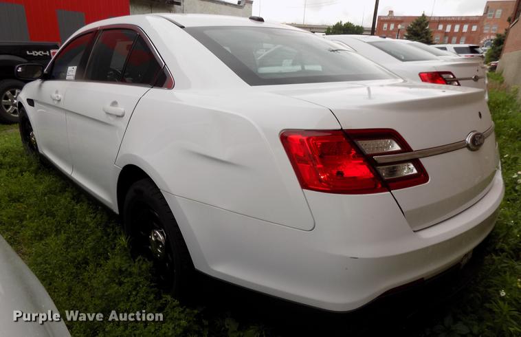 image for item DE7704 2013 Ford Taurus Police Interceptor