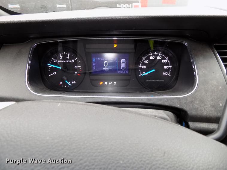 image for item DE7704 2013 Ford Taurus Police Interceptor