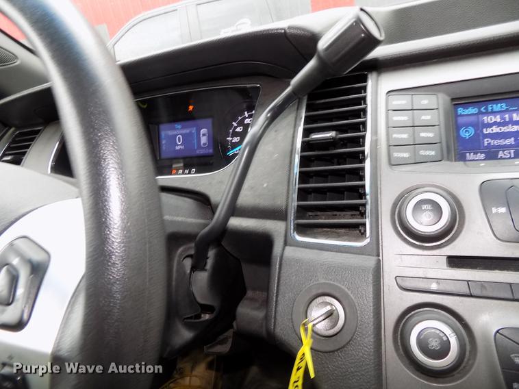 image for item DE7704 2013 Ford Taurus Police Interceptor