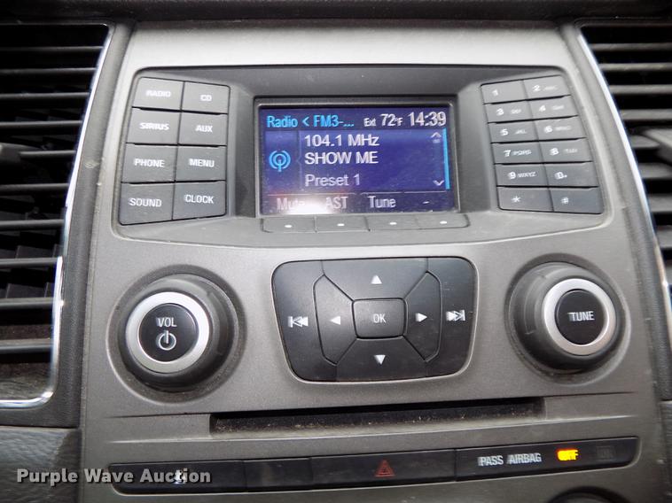 image for item DE7704 2013 Ford Taurus Police Interceptor