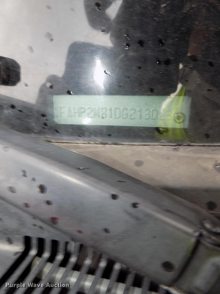 image for item DE7704 2013 Ford Taurus Police Interceptor