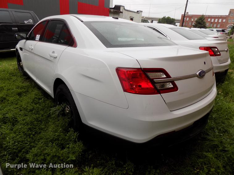 image for item DE7705 2013 Ford Taurus Police Interceptor