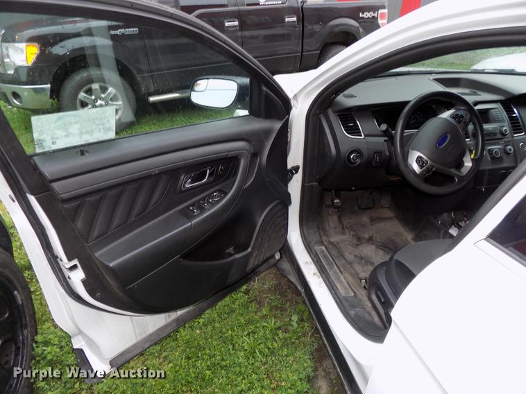 image for item DE7705 2013 Ford Taurus Police Interceptor