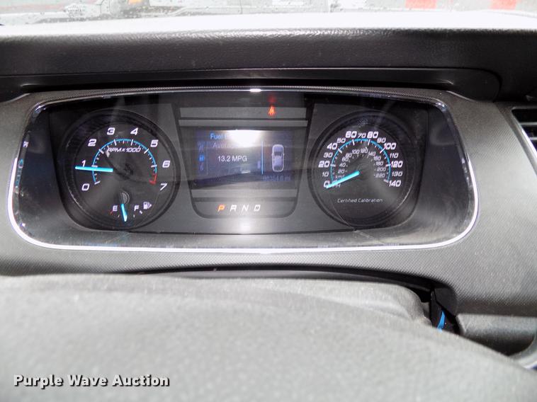 image for item DE7705 2013 Ford Taurus Police Interceptor