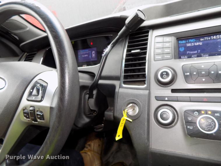 image for item DE7705 2013 Ford Taurus Police Interceptor