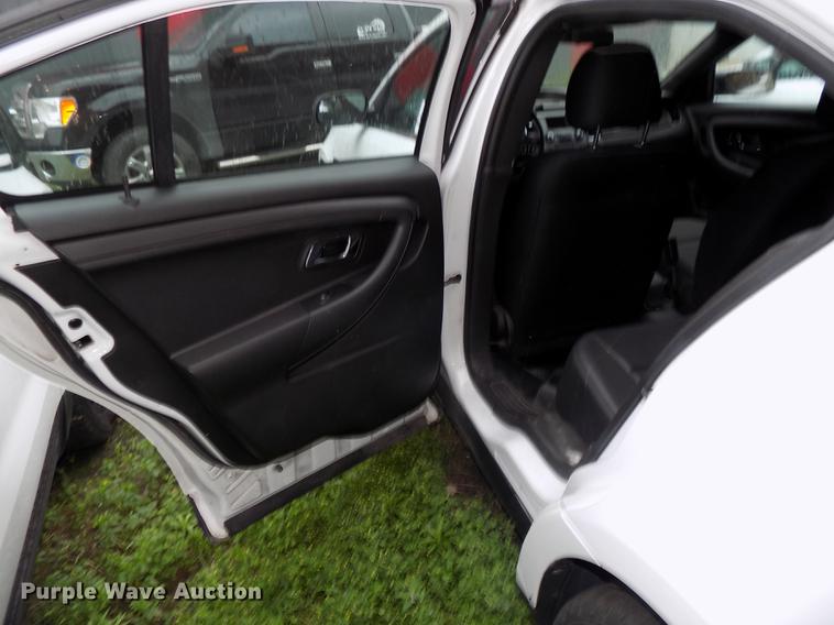 image for item DE7705 2013 Ford Taurus Police Interceptor