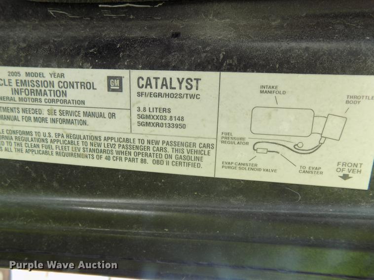 image for item DE7707 2005 Pontiac Boneville SE