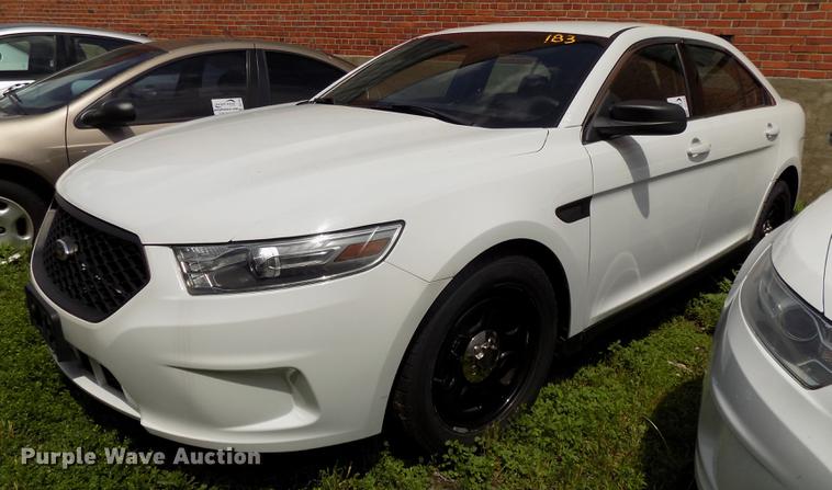 image for item DE7708 2013 Ford Taurus Police Interceptor
