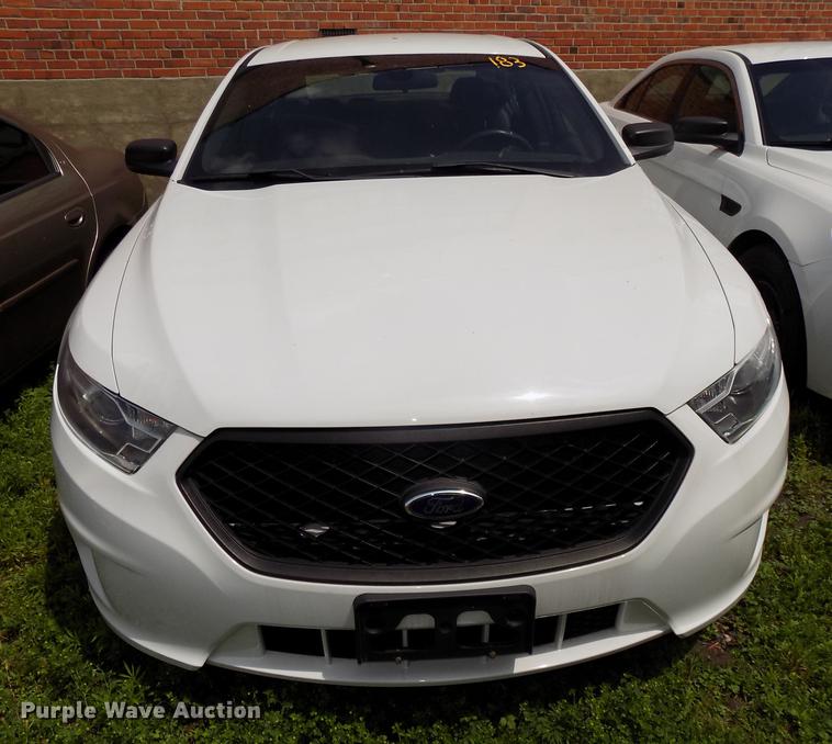image for item DE7708 2013 Ford Taurus Police Interceptor