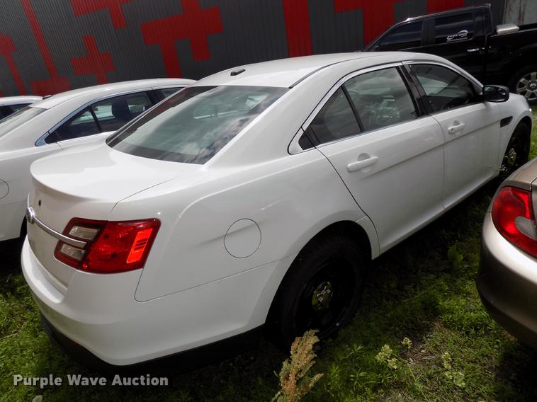image for item DE7708 2013 Ford Taurus Police Interceptor