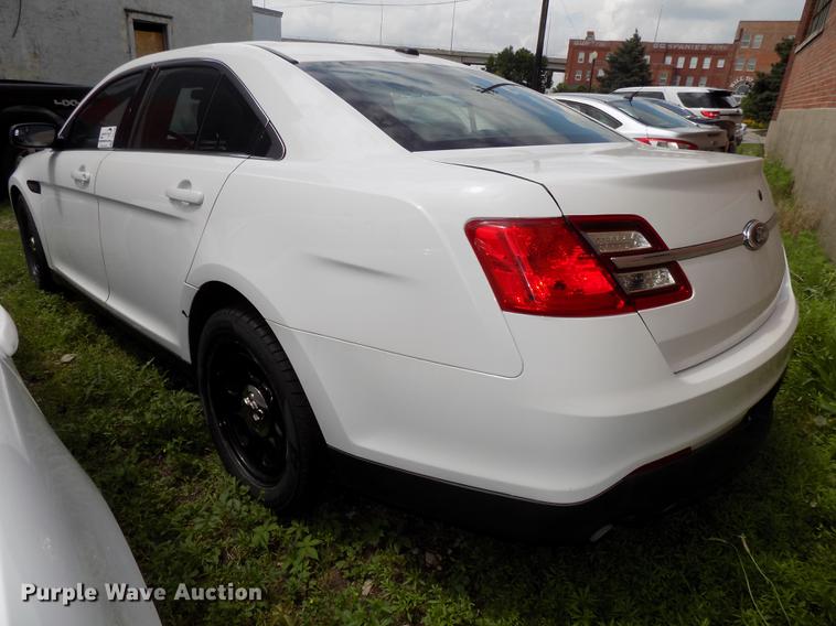 image for item DE7708 2013 Ford Taurus Police Interceptor