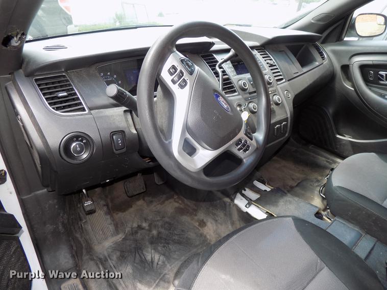 image for item DE7708 2013 Ford Taurus Police Interceptor
