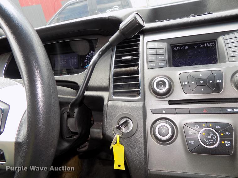 image for item DE7708 2013 Ford Taurus Police Interceptor