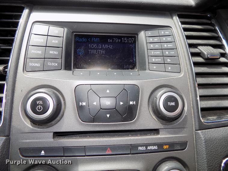 image for item DE7708 2013 Ford Taurus Police Interceptor