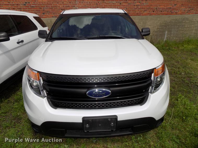 image for item DE7709 2013 Ford Explorer Police Interceptor SUV