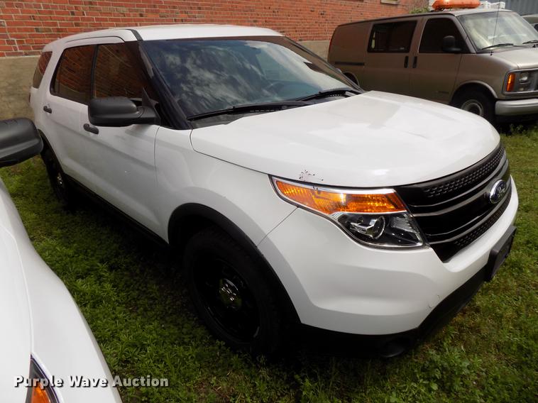 image for item DE7709 2013 Ford Explorer Police Interceptor SUV