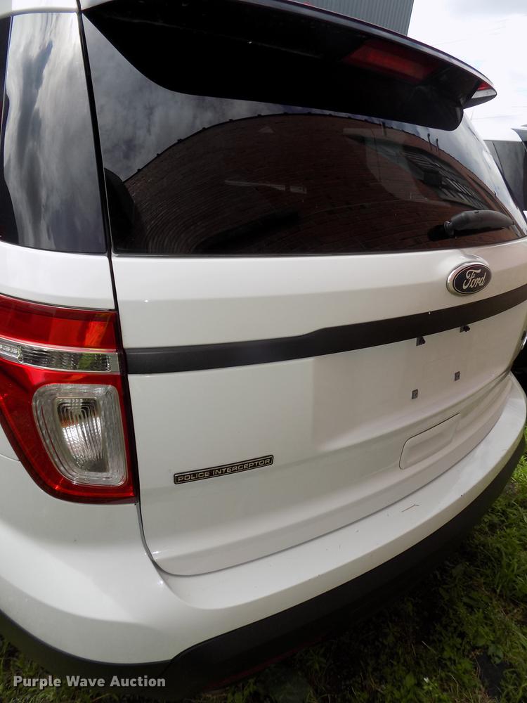 image for item DE7709 2013 Ford Explorer Police Interceptor SUV