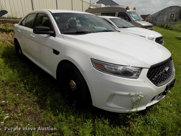 image for item DE7710 2013 Ford Taurus Police Interceptor