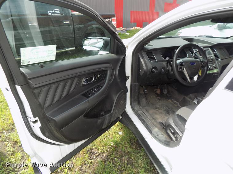 image for item DE7710 2013 Ford Taurus Police Interceptor
