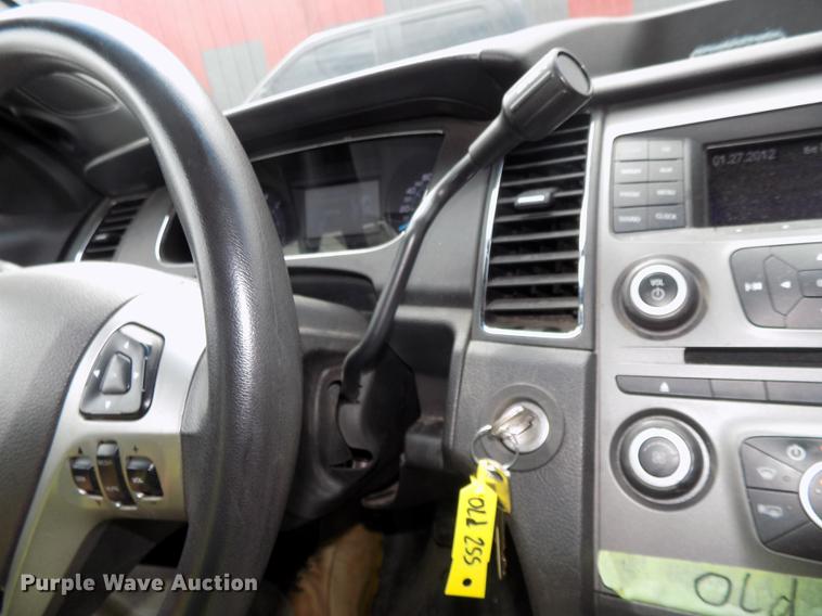 image for item DE7710 2013 Ford Taurus Police Interceptor