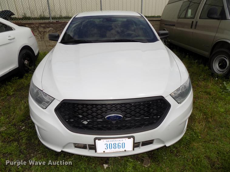 image for item DE7711 2013 Ford Taurus Police Interceptor