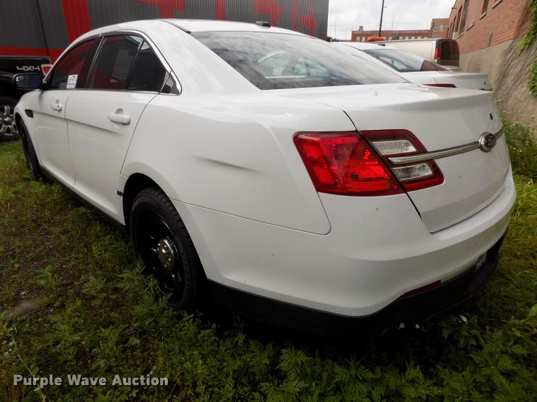 image for item DE7711 2013 Ford Taurus Police Interceptor