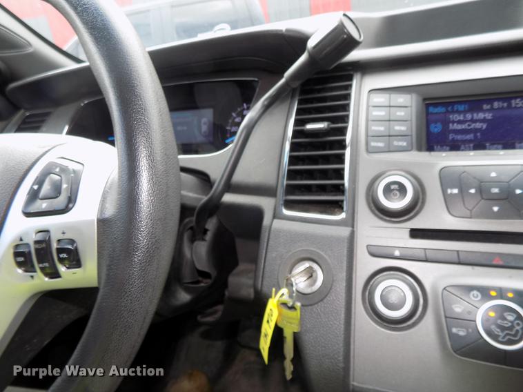 image for item DE7711 2013 Ford Taurus Police Interceptor