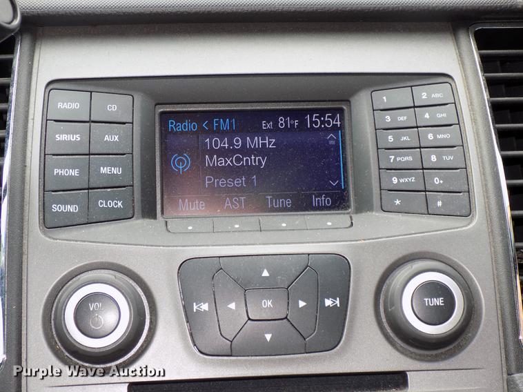 image for item DE7711 2013 Ford Taurus Police Interceptor