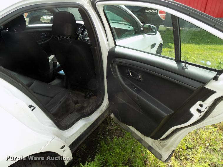 image for item DE7711 2013 Ford Taurus Police Interceptor