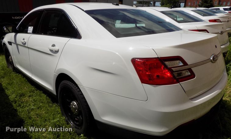image for item DE7717 2013 Ford Taurus Police Interceptor