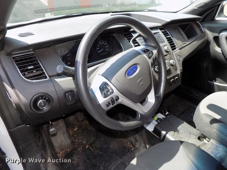 image for item DE7717 2013 Ford Taurus Police Interceptor