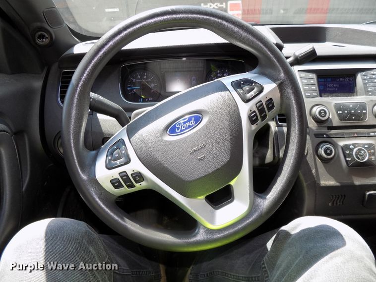 image for item DE7717 2013 Ford Taurus Police Interceptor