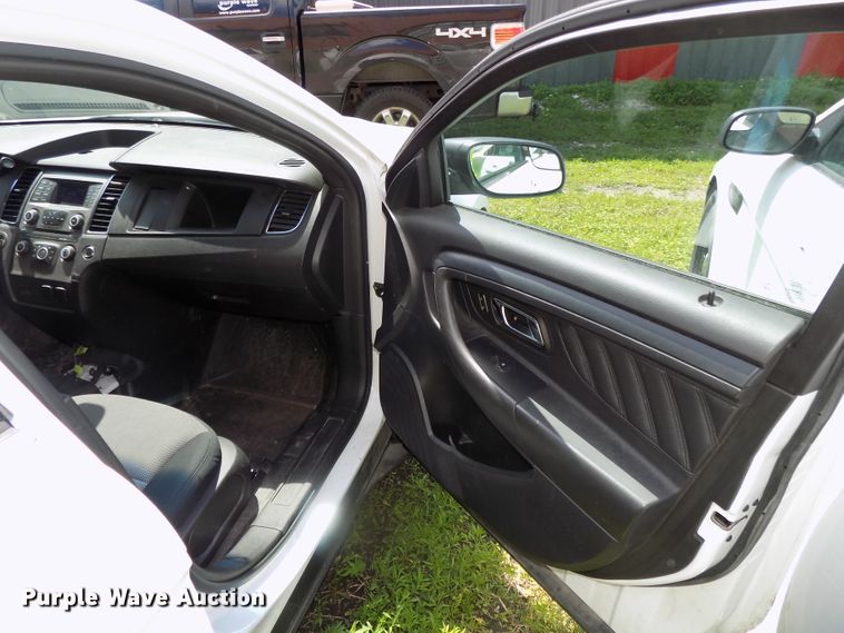 image for item DE7717 2013 Ford Taurus Police Interceptor