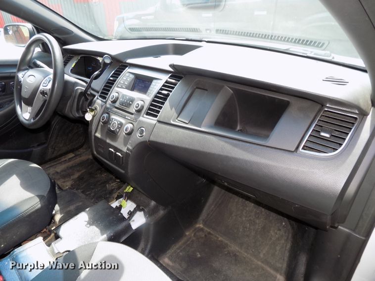image for item DE7717 2013 Ford Taurus Police Interceptor