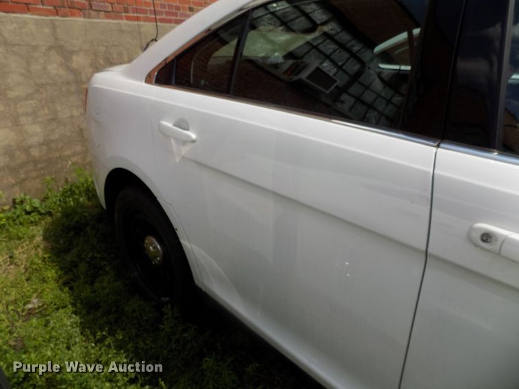 image for item DE7717 2013 Ford Taurus Police Interceptor