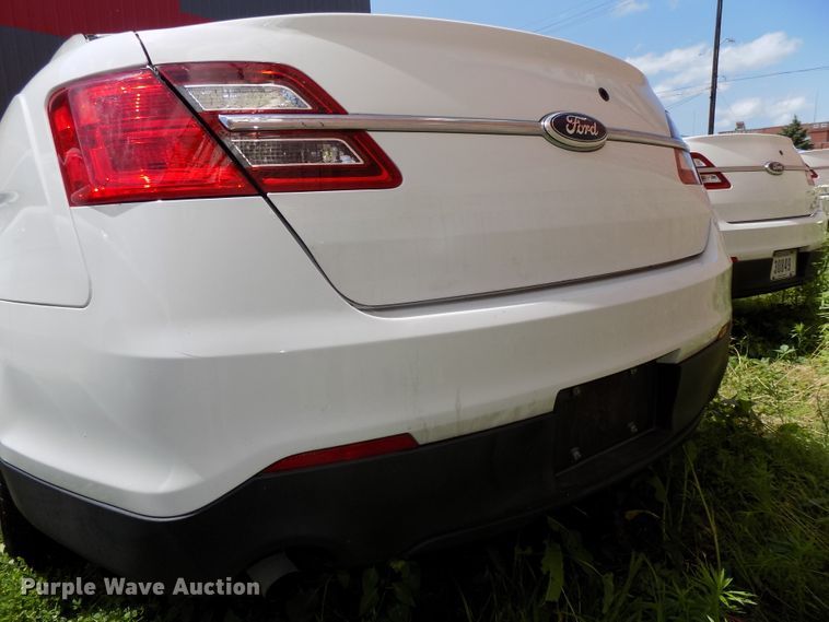 image for item DE7717 2013 Ford Taurus Police Interceptor