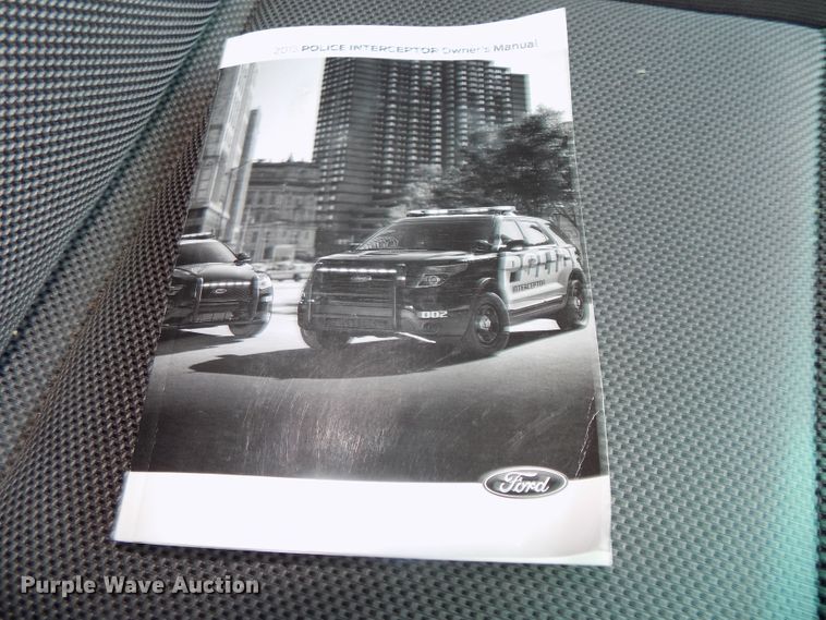 image for item DE7718 2013 Ford Explorer Police Interceptor SUV