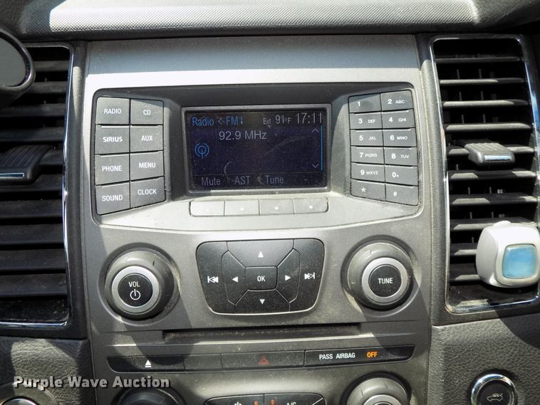 image for item DE7719 2013 Ford Taurus Police Interceptor