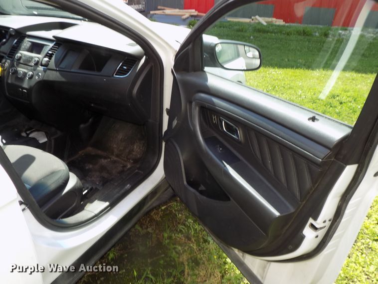 image for item DE7719 2013 Ford Taurus Police Interceptor