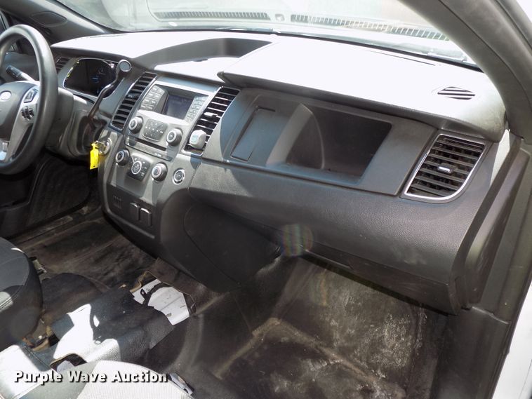 image for item DE7719 2013 Ford Taurus Police Interceptor