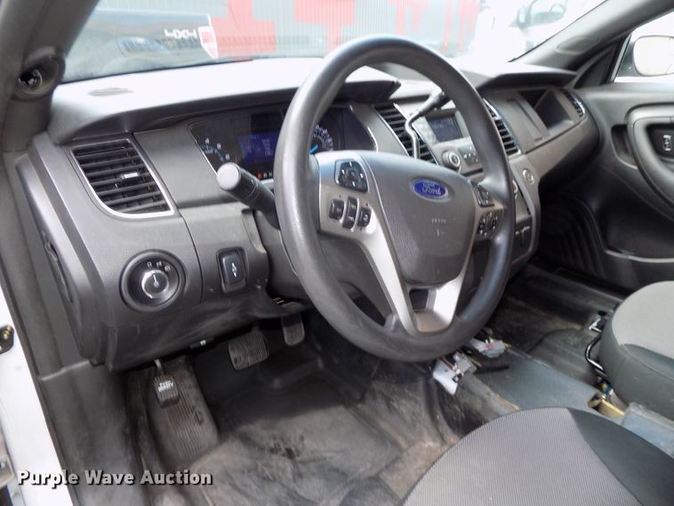 image for item DE7720 2013 Ford Taurus Police Interceptor