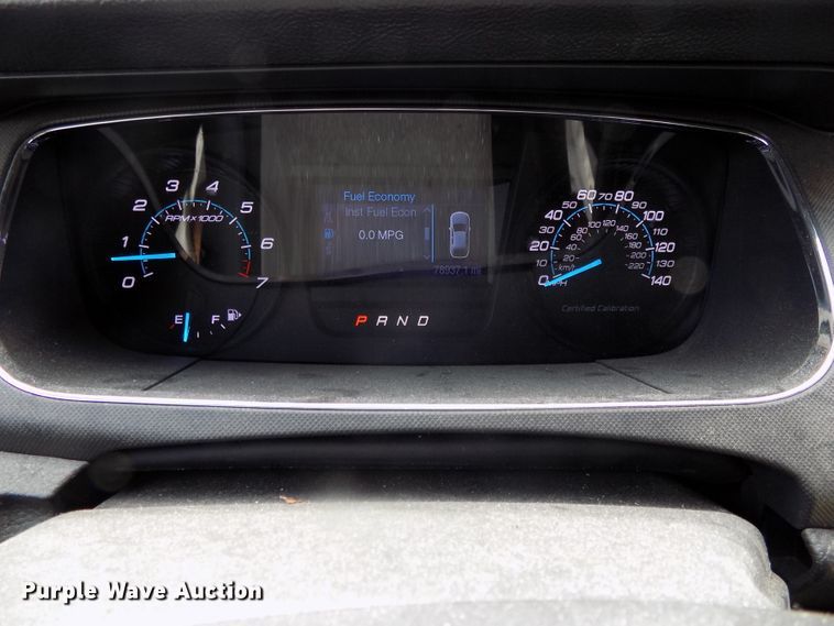 image for item DE7720 2013 Ford Taurus Police Interceptor