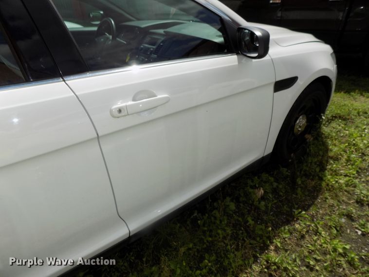 image for item DE7720 2013 Ford Taurus Police Interceptor