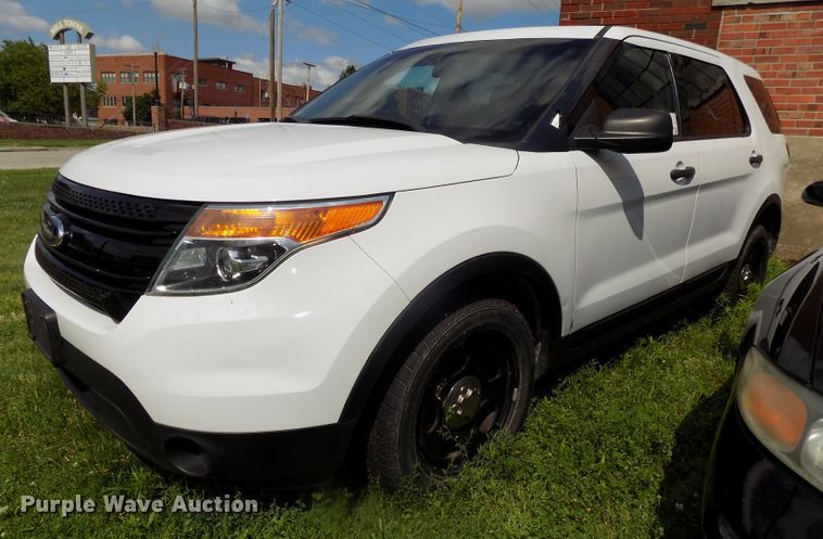 image for item DE7721 2013 Ford Explorer Police Interceptor SUV