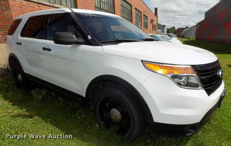 image for item DE7721 2013 Ford Explorer Police Interceptor SUV